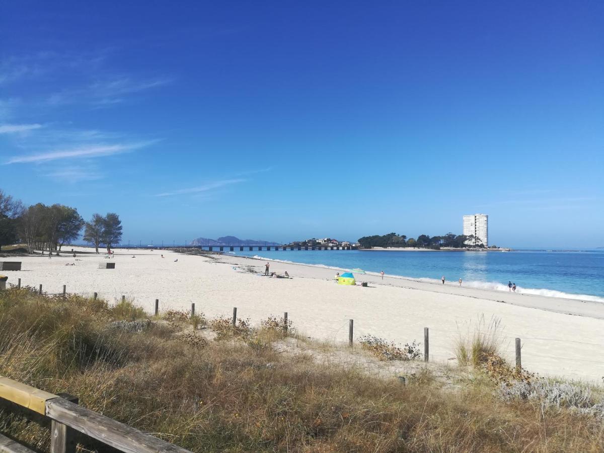 Apartamento Vacacional En Playa Del Vao - Corujo Vigo Eksteriør bilde